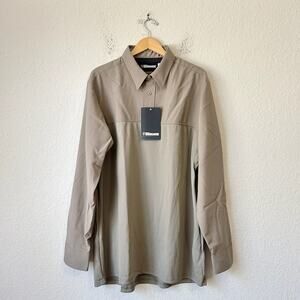 BLAUER Polo Shirt Tan Tactical ArmorSkin Base Long Sleeve BDU NWT